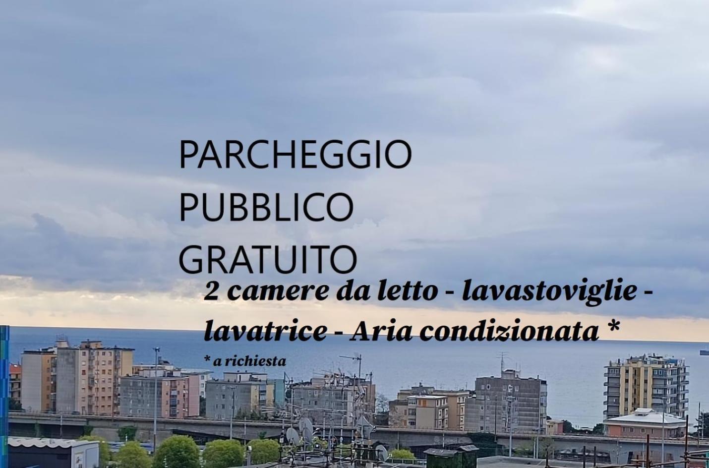 Il Viaggiante Mare 350 M - Quadrilocale - Centro Commerciale - Universita -Porto Costa Crociere E Corsica Ferries Savona Ngoại thất bức ảnh